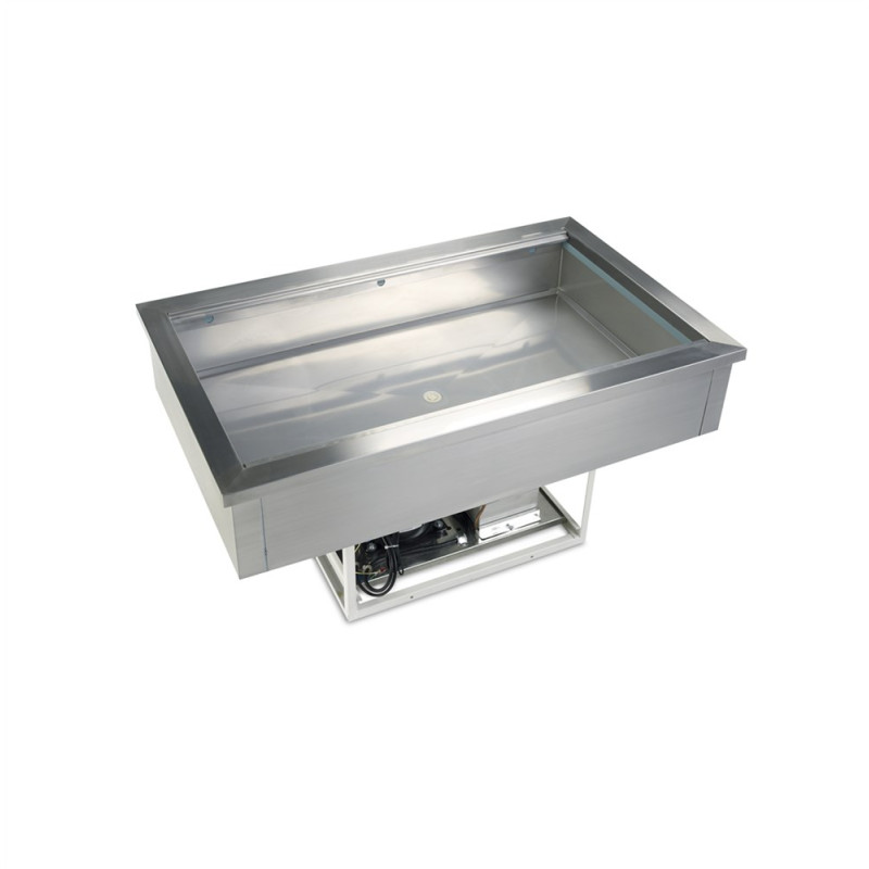 Roostevabast terasest jahutatud mahuti 3 GN 1/1 - 102L TEFCOLD Roostevabast terasest jahutatud mahuti 3 GN 1/1 - 102L TEFCOLD