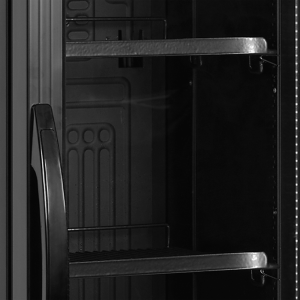 Must klaasuksega joogijahuti TEFCOLD 114 L - Jõudlus ja elegants