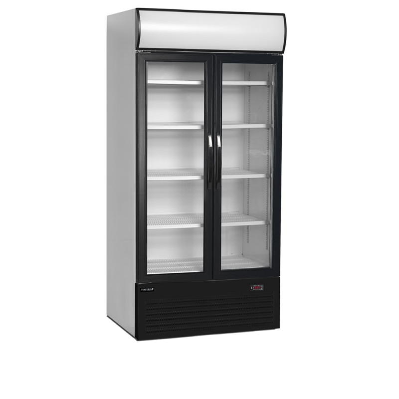 TEFCOLD Joogijahutuskapp: Elegantne Disain, 524L, Klaasuksed TEFCOLD Joogijahutuskapp: Elegantne Disain, 524L, Klaasuksed