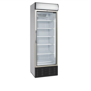 TEFCOLD klaasuksega külmkapp - 374 L jooke