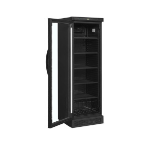 Armoire Réfrigérée Boissons Noir TEFCOLD CEV425 - Klaasuksega vasak 347L