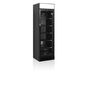 Must joogijahuti TEFCOLD - Klaasuks 347L, LED-valgustus