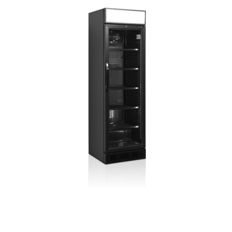 Must joogijahuti TEFCOLD - Klaasuks 347L, LED-valgustus