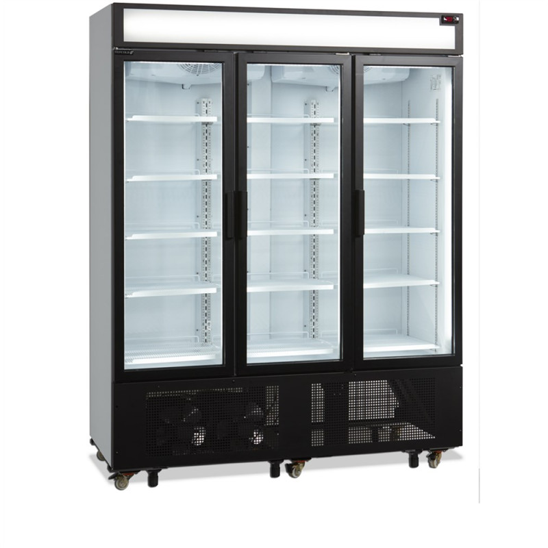 3-ukseline klaasustega külmkapp - 825 L TEFCOLD: Optimaalne ladustamine ja elegantne esitlus 3-ukseline klaasustega külmkapp - 825 L TEFCOLD: Optimaalne ladustamine ja elegantne esitlus