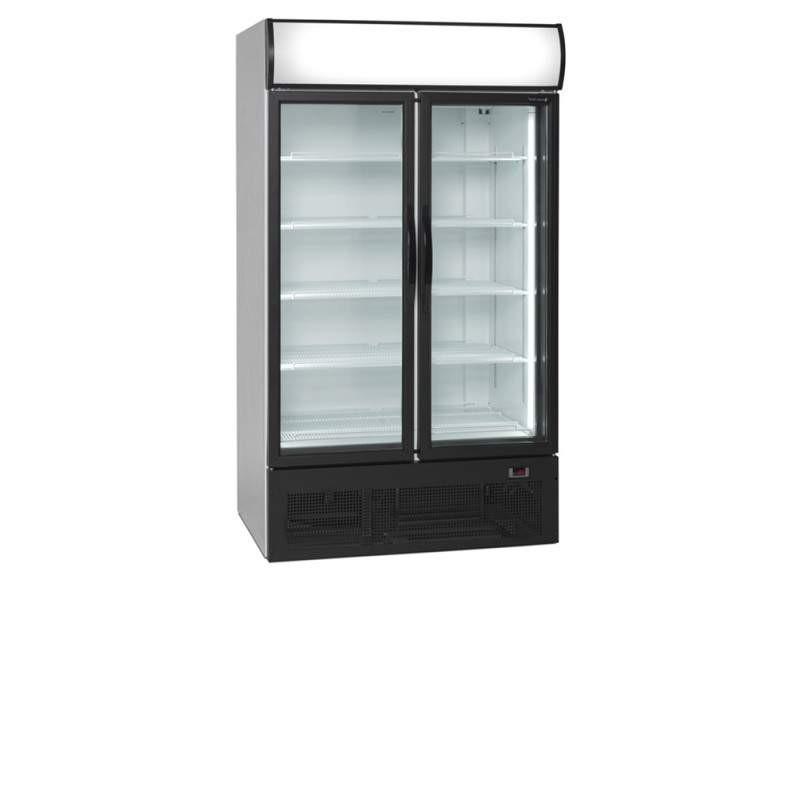 Armoire Réfrigérée Positive 2 Portes Vitrées - TEFCOLD, 710 L: Performance et Élégance Armoire Réfrigérée Positive 2 Portes Vitrées - TEFCOLD, 710 L: Performance et Élégance