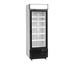 Külmkapp 1 klaasuks Valge TEFCOLD 412 L - Professionaalne varustus