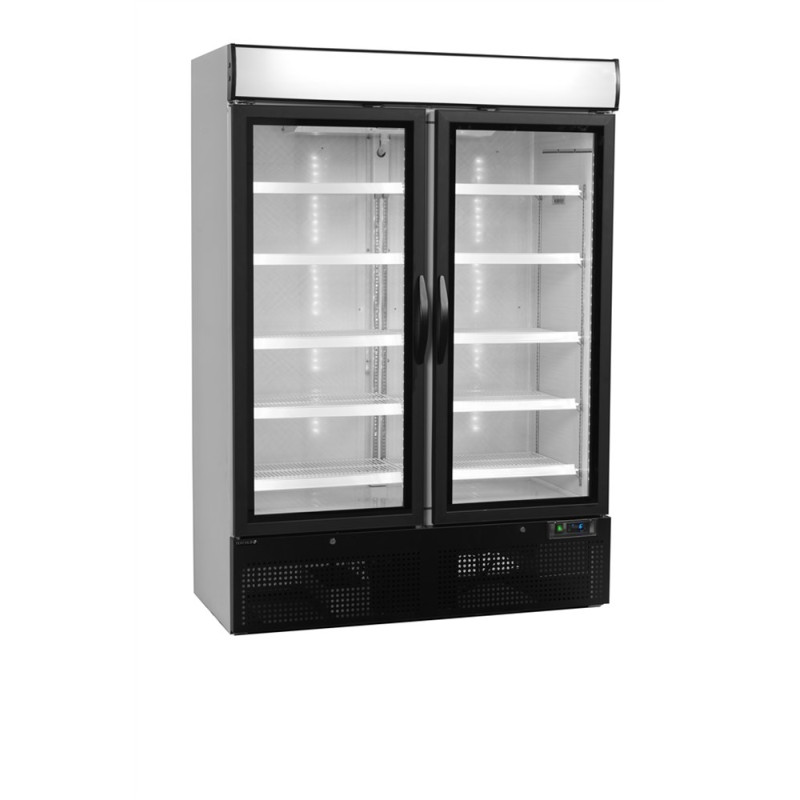 Armoire Réfrigérée 2 Portes Vitrées Blanc - 1079 L TEFCOLD NC5000G Armoire Réfrigérée 2 Portes Vitrées Blanc - 1079 L TEFCOLD NC5000G