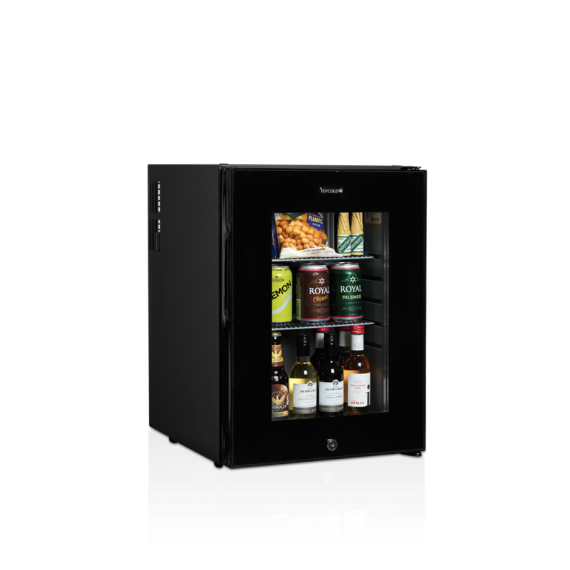 Mini Frigo Baar Klaasuksega Must 35 L TEFCOLD TM44G Tõhus ja Elegantne Mini Frigo Baar Klaasuksega Must 35 L TEFCOLD TM44G Tõhus ja Elegantne