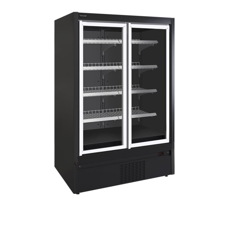 Must külmlett supermarketile - 850 L TEFCOLD: Optimaalne ladustamine ja toodete esitlemine Must külmlett supermarketile - 850 L TEFCOLD: Optimaalne ladustamine ja toodete esitlemine