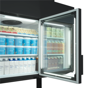 Must kapp-sügavkülmik 3 ust 545 L TEFCOLD MTF185B - Ventileeritud tangentsiaalne jahutus