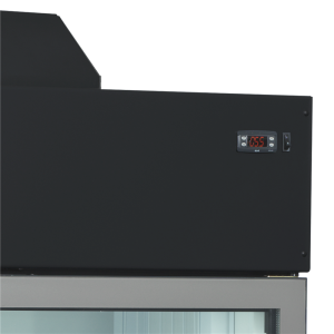 Must kapp-sügavkülmik 3 ust 545 L TEFCOLD MTF185B - Ventileeritud tangentsiaalne jahutus