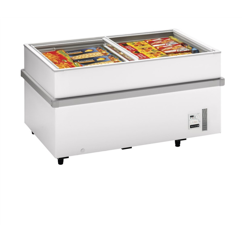 Flat Glass Sliding Freezer 459 L TEFCOLD - Professional Quality Flat Glass Sliding Freezer 459 L TEFCOLD - Professional Quality