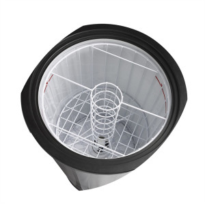 Valge purkide jahuti TEFCOLD 78L - Kiire temperatuuri langus