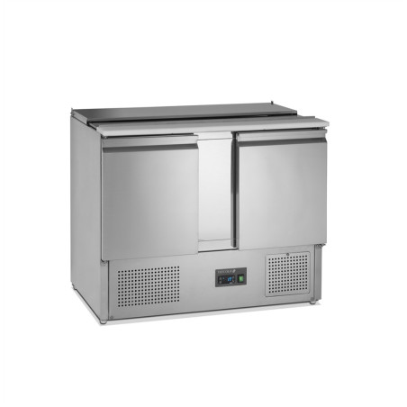 Saladette Jahutatud GN 1/1 Roostevaba - 2 Ust 240L Tefcold SA1045