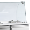 Saladette Jahutatud GN 1/1 Roostevaba - 2 Ust 240L Tefcold SA1045