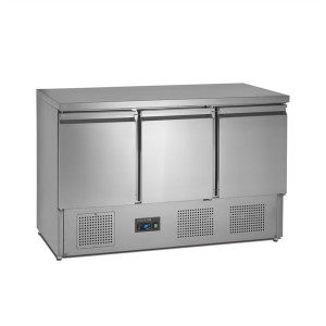 Saladette Positiivne Jahutatud GN 1/1 Roostevaba 3 Ust - 368 L TEFCOLD