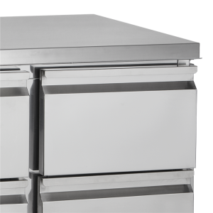 Saladette Positiivne Jahutatud GN 1/1 Roostevaba 3 Ust - 368 L TEFCOLD