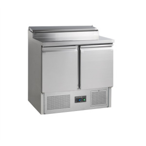 Saladette Jahutatud GN 1/1 Roostevaba - 2 Ust - 201 L TEFCOLD
