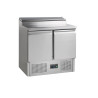 Saladette Jahutatud GN 1/1 Roostevaba - 2 Ust - 201 L TEFCOLD