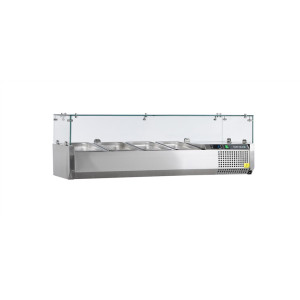 Saladette lauale TEFCOLD - Staatiline jahutus & GN 1/4