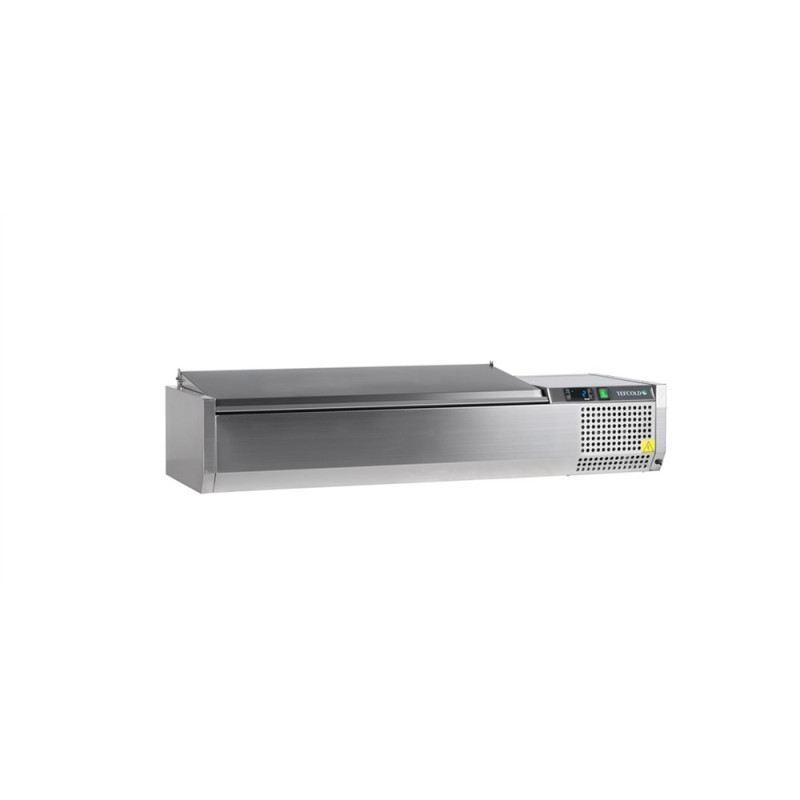 Saladette Inox TEFCOLD - Staatiline - 5 GN 1/4 Saladette Inox TEFCOLD - Staatiline - 5 GN 1/4