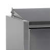 Saladette Inox TEFCOLD - Staatiline - 5 GN 1/4