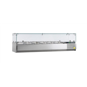 Saladette lauale asetamiseks TEFCOLD GN 1/4 - 44 L