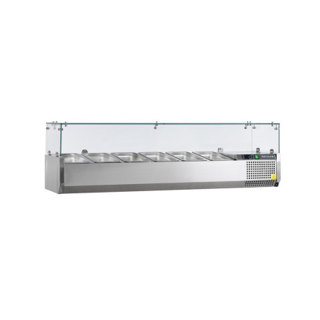 Saladette lauale asetamiseks TEFCOLD GN 1/4 - 44 L