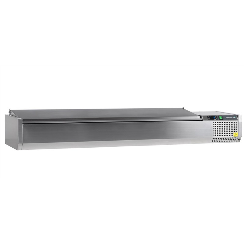 Saladette lauale TEFCOLD roostevaba - 10 GN 1/4 - Staatiline Saladette lauale TEFCOLD roostevaba - 10 GN 1/4 - Staatiline