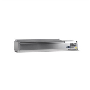 Saladette Inox Statique 7 GN 1/3 TEFCOLD - Professionaalne Kvaliteet