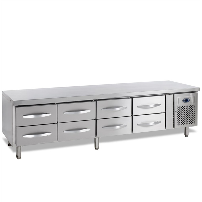 Positiivne GN1/1 külmlaud - 350 L, 8 sahtlit TEFCOLD Positiivne GN1/1 külmlaud - 350 L, 8 sahtlit TEFCOLD