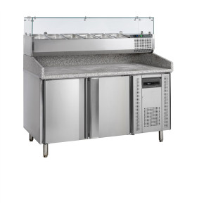 Pizza mööbel GN 1/3 ja GN 1/6 - 2 ust | TEFCOLD PT1200