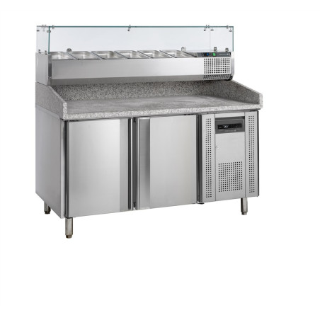 Pizza mööbel GN 1/3 ja GN 1/6 - 2 ust | TEFCOLD PT1200