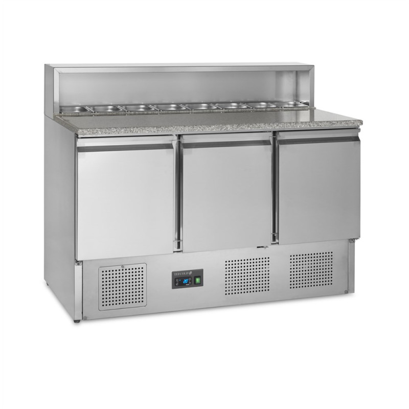 Meuble à Pizza - 8 GN 1/6 TEFCOLD : performance et robustesse pour les professionnels de la cuisine Meuble à Pizza - 8 GN 1/6 TEFCOLD : performance et robustesse pour les professionnels de la cuisine
