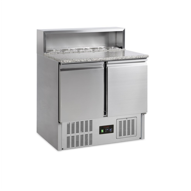 Pizza Counter GN 1/1 - 2 Doors - 230 L TEFCOLD | Professional equipment for delicious pizzas Pizza Counter GN 1/1 - 2 Doors - 230 L TEFCOLD | Professional equipment for delicious pizzas