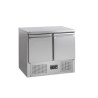 Külmutuslaud Negative GN 1/1- 2 Ust - 230 L | TEFCOLD, roostevabast terasest | Fourniresto