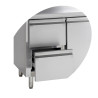 Suupistete letikülmik tagapaneeliga - 4 ust - 460 L TEFCOLD Suupistete letikülmik 4 ust - 460 L