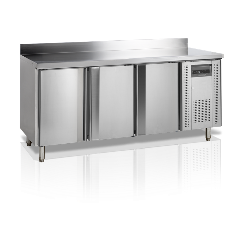 TEFCOLD suupistete letikülmik - 345 L, 3 ust, tagapaneel TEFCOLD suupistete letikülmik - 345 L, 3 ust, tagapaneel
