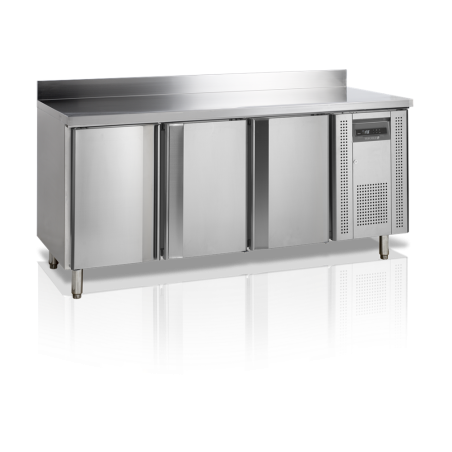 TEFCOLD suupistete letikülmik - 345 L, 3 ust, tagapaneel