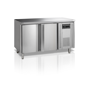 Roostevabast terasest külmlaud 2 ust GN 1/1 TEFCOLD CK7210/-SP - Ventileeritud jahutus, automaatne sulatus