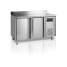 Roostevabast terasest külmlaud tagaseinaga - 2 ust - GN 1/1 | TEFCOLD CK7210