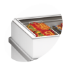 TEFCOLD Klaasist Lükandkaanega Sügavkülmik 805L - Ideaalne Supermarketile