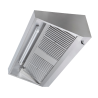 Kuum Snack 700 LED ilma mootorita Dynasteel - Pikkus 1400 mm, roostevaba teras AISI304