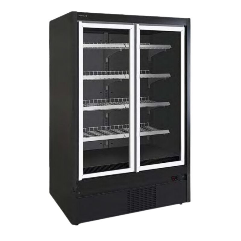 Vitrine réfrigérée TEFCOLD Supermarché Noir - 1270 L Vitrine réfrigérée TEFCOLD Supermarché Noir - 1270 L