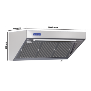 Kuum Snack Complète 900 - Pikkus 1600 - Mootor, LED ja Muundur - Dynasteel