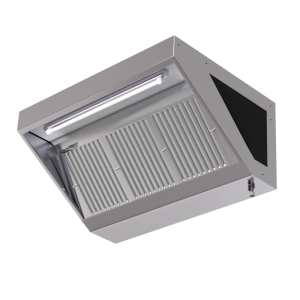 Kuum Snack 700 LED ilma mootorita Dynasteel - Pikkus 1400 mm, roostevaba teras AISI304