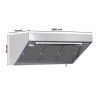Kuum Snack 700 koos LED-iga ja ilma Dynasteel mootorita - Pikkus 2000