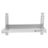 Roostevabast terasest seinariiul hammaslattidel - L 600 x S 400 mm - Dynasteel