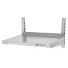 Roostevabast terasest seinariiul hammaslattidel - L 600 x S 400 mm - Dynasteel