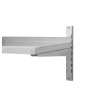Roostevabast terasest seinariiul - L 1000 x S 400 mm | Dynasteel